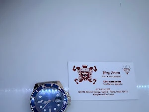 King Arthur Clocks and Jewelry